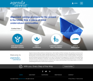 Web Design by Sbss for Agenda Invest AG | Design: #10791584
