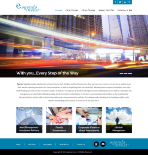 Web Design by Sbss for Agenda Invest AG | Design: #10791586