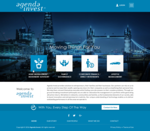 Web Design by Sbss for Agenda Invest AG | Design: #10841508