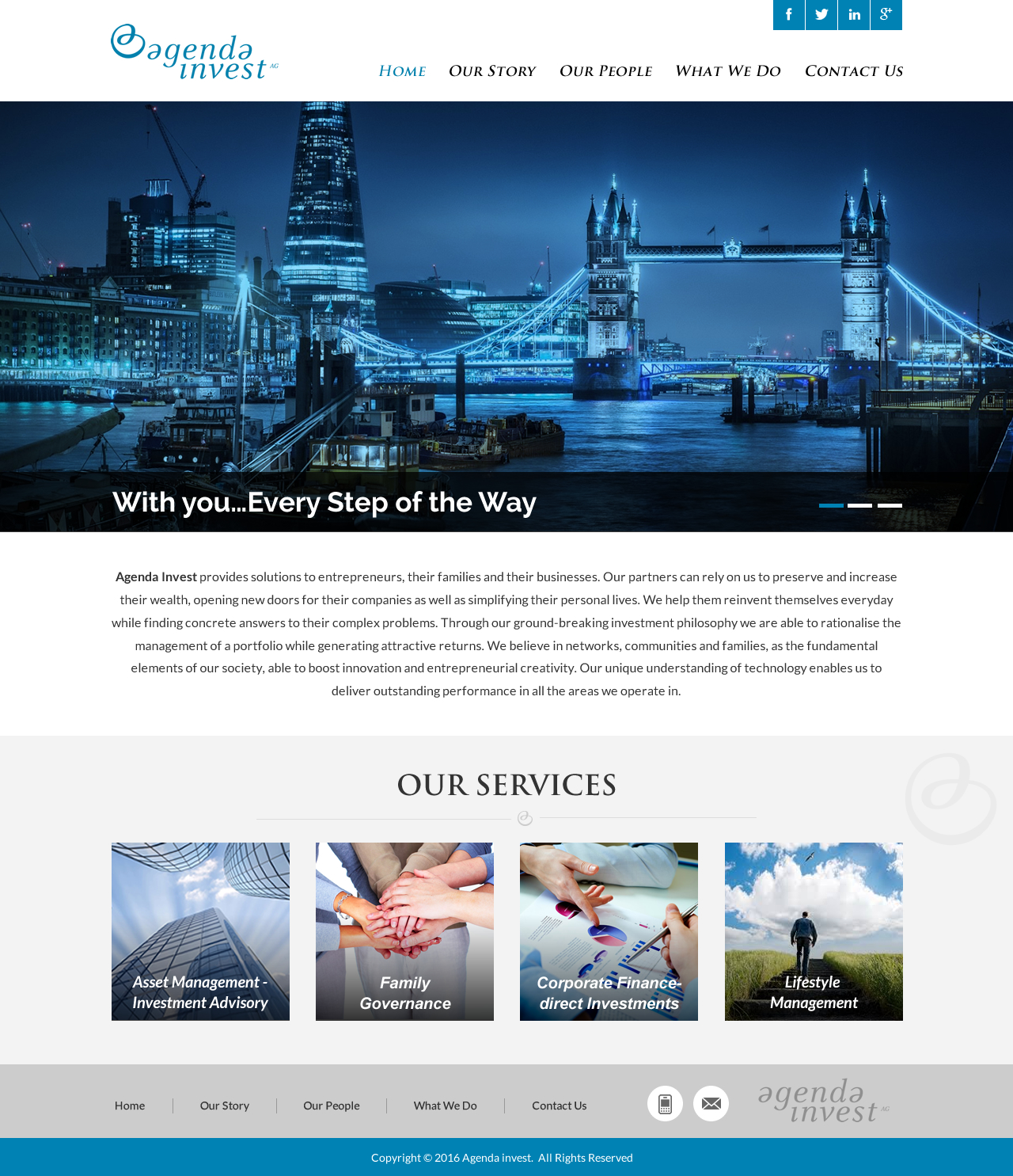 Web Design by Sbss for Agenda Invest AG | Design #10841509
