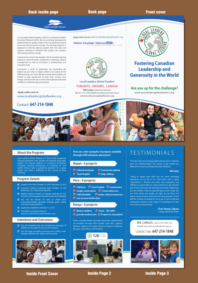 Brochure Design by meet007 for this project | Design #2260334