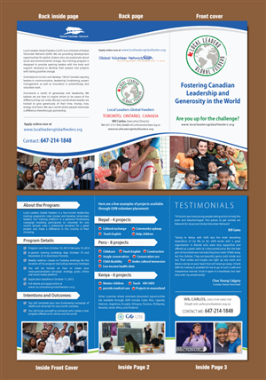 Brochure Design by meet007 for this project | Design: #2260334