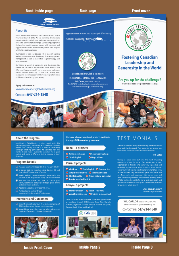 Brochure Design by meet007 for this project | Design #2265873