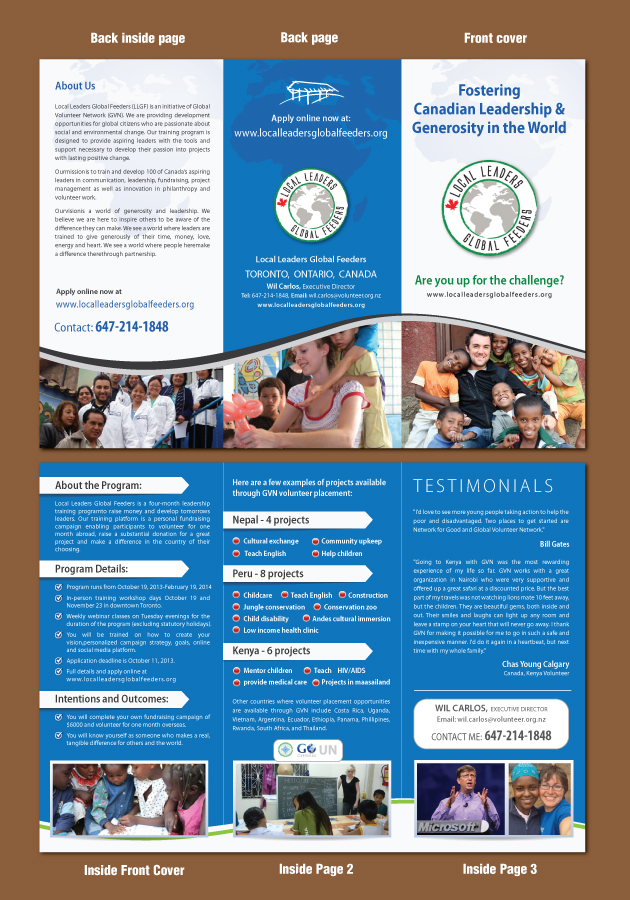 Brochure Design by meet007 for this project | Design #2266014