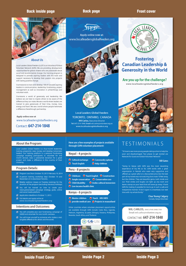 Brochure Design by meet007 for this project | Design #2266133