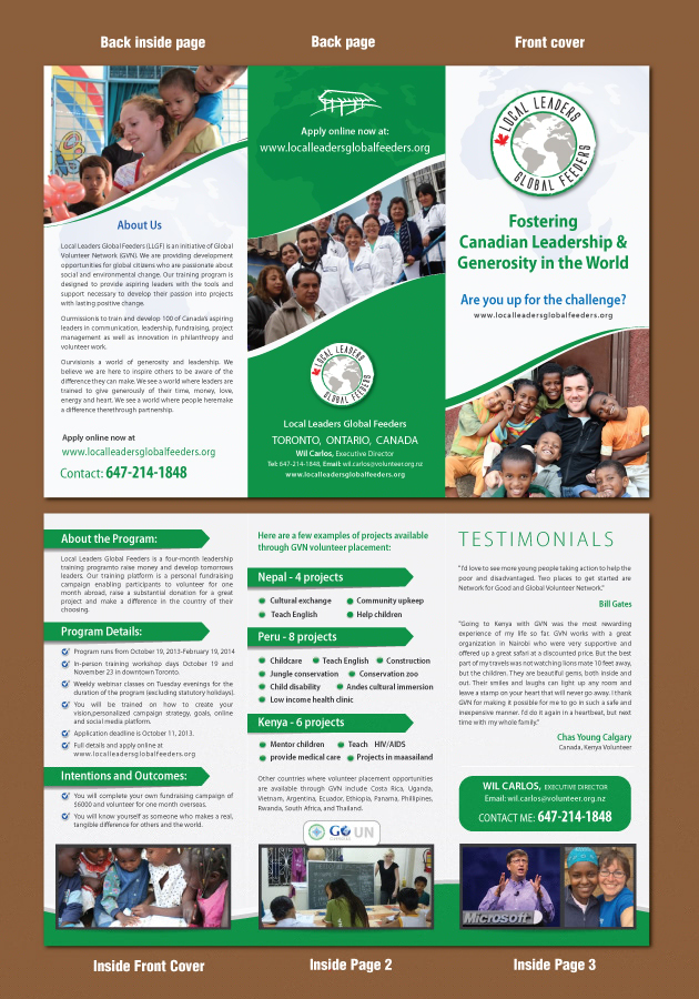 Brochure Design by meet007 for this project | Design #2266174