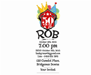 Diseño de Invitación por nrwilliams para BYRNES DEVELOPMENT GROUP (AUST) PTY LTD | Diseño #2255350