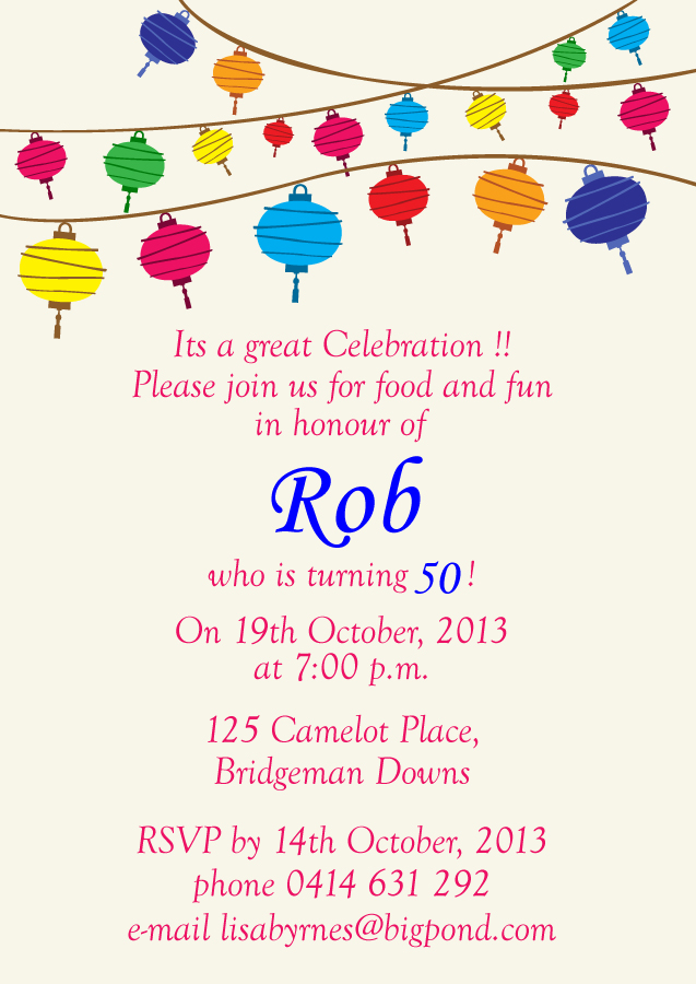 Invitation Design by Parul for BYRNES DEVELOPMENT GROUP (AUST) PTY LTD | Design #2258946