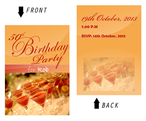 Invitation Design by dxp