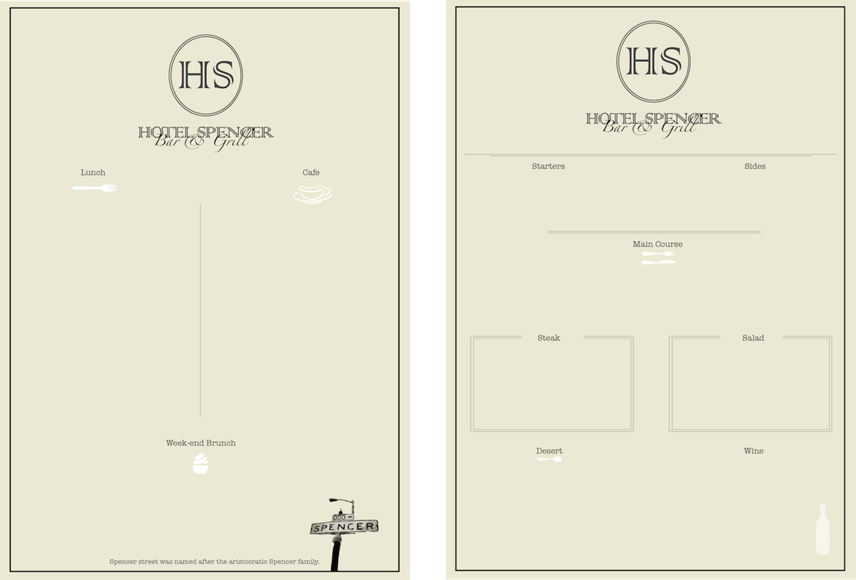 Menu Design by  Rachel  for this project | Design #2266864