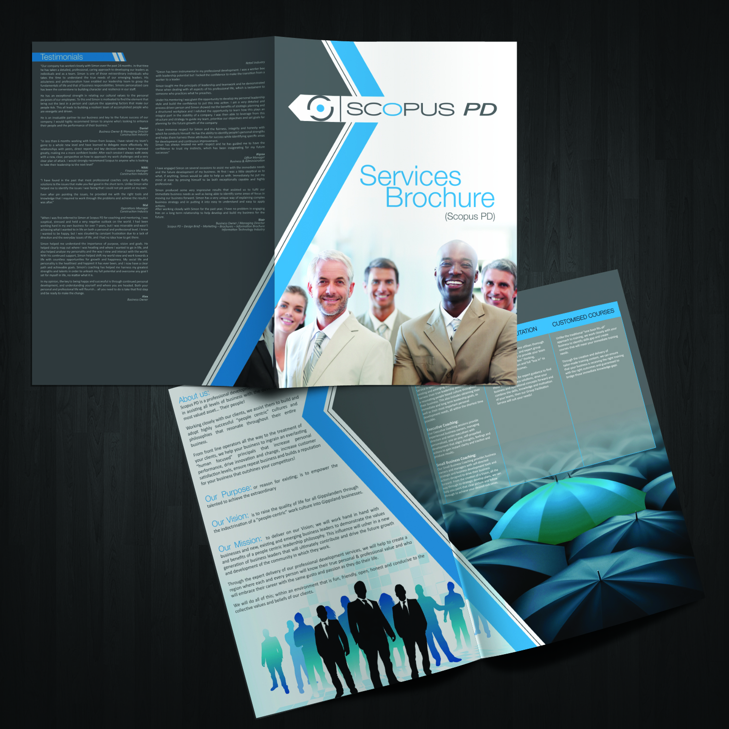Brochure Design by Kreative Fingers for Scopus Consulting | Design #10782632