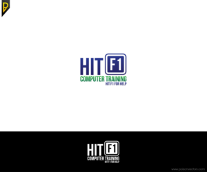 Diseño de Logo por poisonvectors para Hit F1 Computer Training | Diseño #10916464
