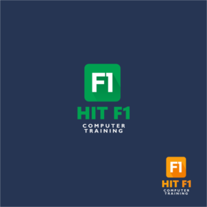 Logo Design by fanis for Hit F1 Computer Training | Design: #10775536