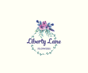 Liberty Lane Flowers  | Diseño de Logo por luiz otavio I DESIGN