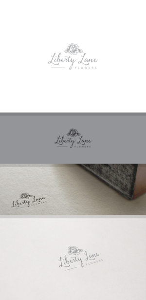 Liberty Lane Flowers  | Logo-Design von lorixart