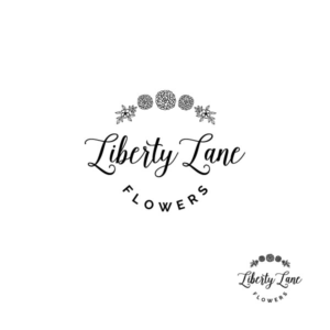 Liberty Lane Flowers  | Logo-Design von Treelly