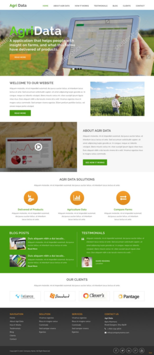 Web Design by pb for this project | Design: #10796990