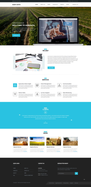 Web Design by pb for this project | Design: #10796992