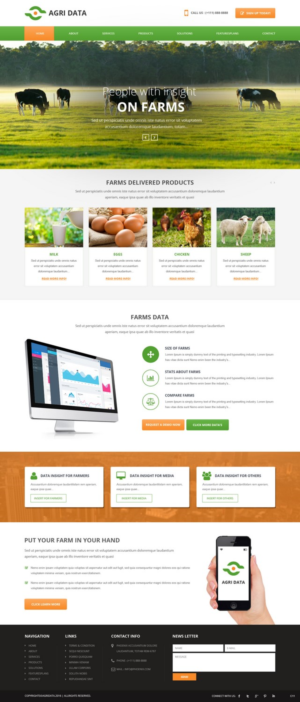Web Design by pb for this project | Design: #10796994