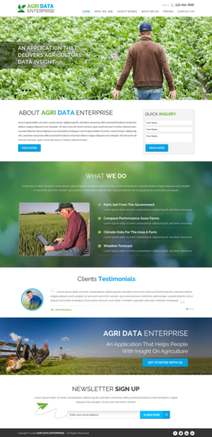 Web Design by Sbss for this project | Design: #10814456
