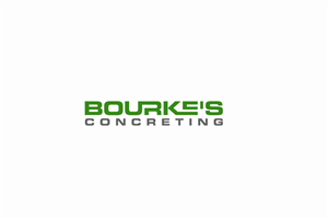 Logo Design by Senseless for Bourke's Concreting | Design: #2419909