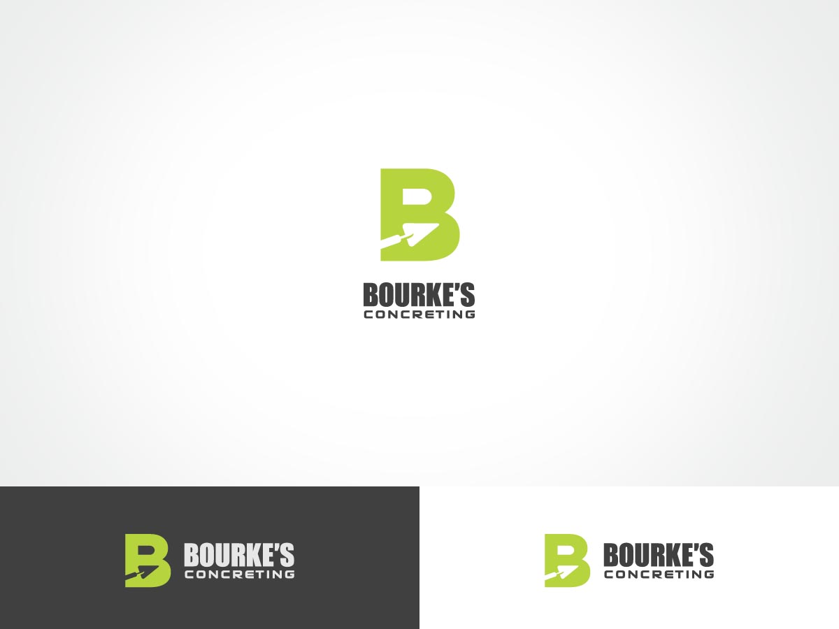 Logo Design by ArtTank for Bourke's Concreting | Design #2372222