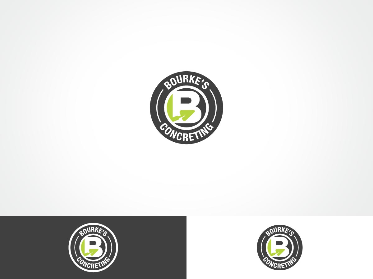 Logo Design by ArtTank for Bourke's Concreting | Design #2372226
