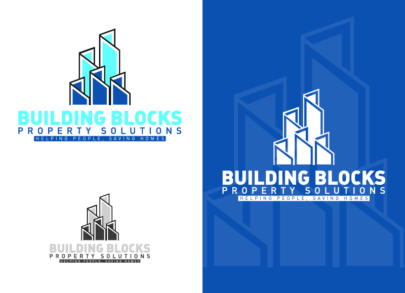 Logo Design by sanylaly for Building Blocks Property Solutions, LLC | Design #10772226
