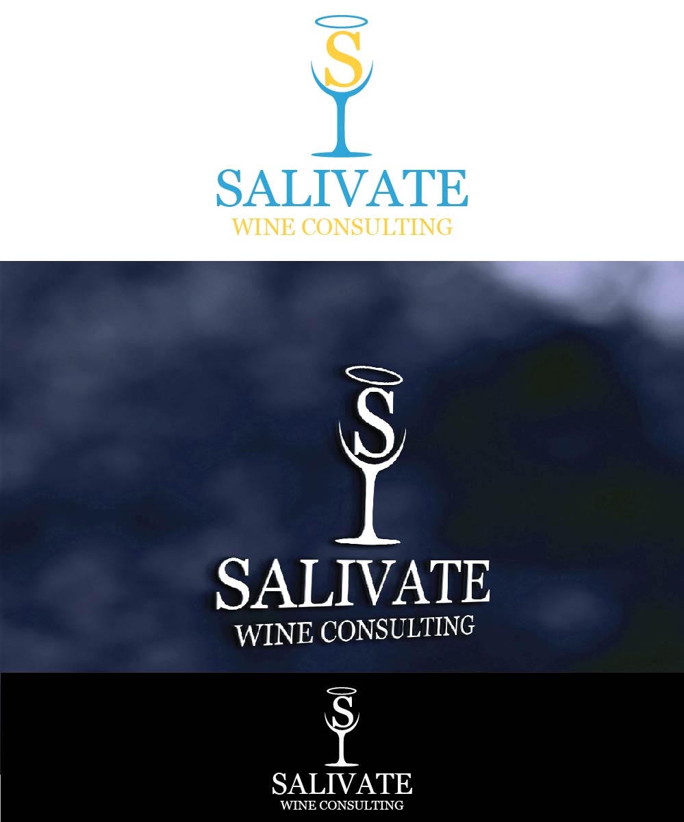 Logo Design by joliau for Salivate Wine Consulting | Design #10772187