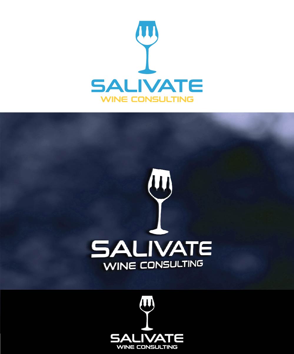 Logo Design by joliau for Salivate Wine Consulting | Design #10772188