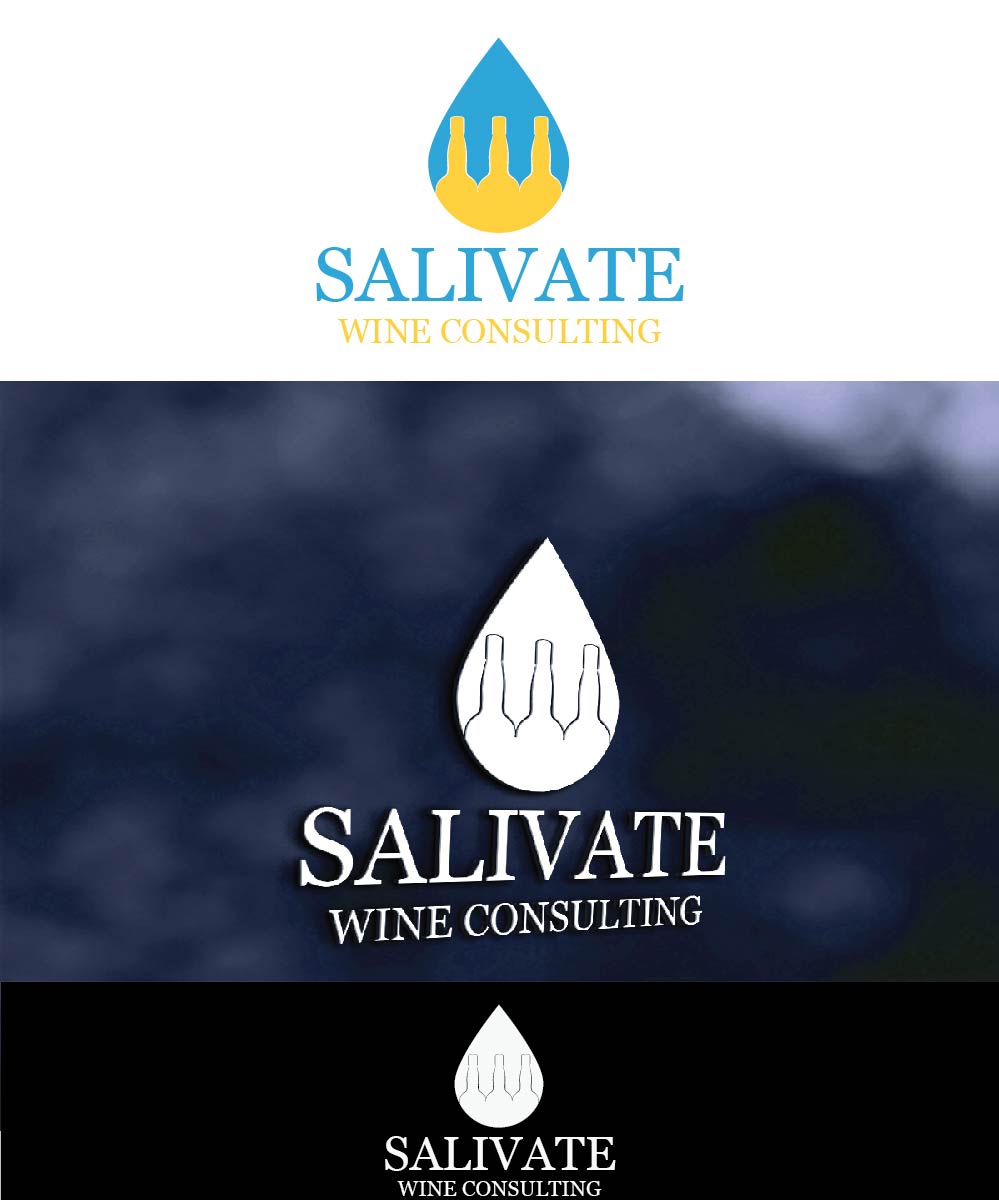 Logo Design by joliau for Salivate Wine Consulting | Design #10772189