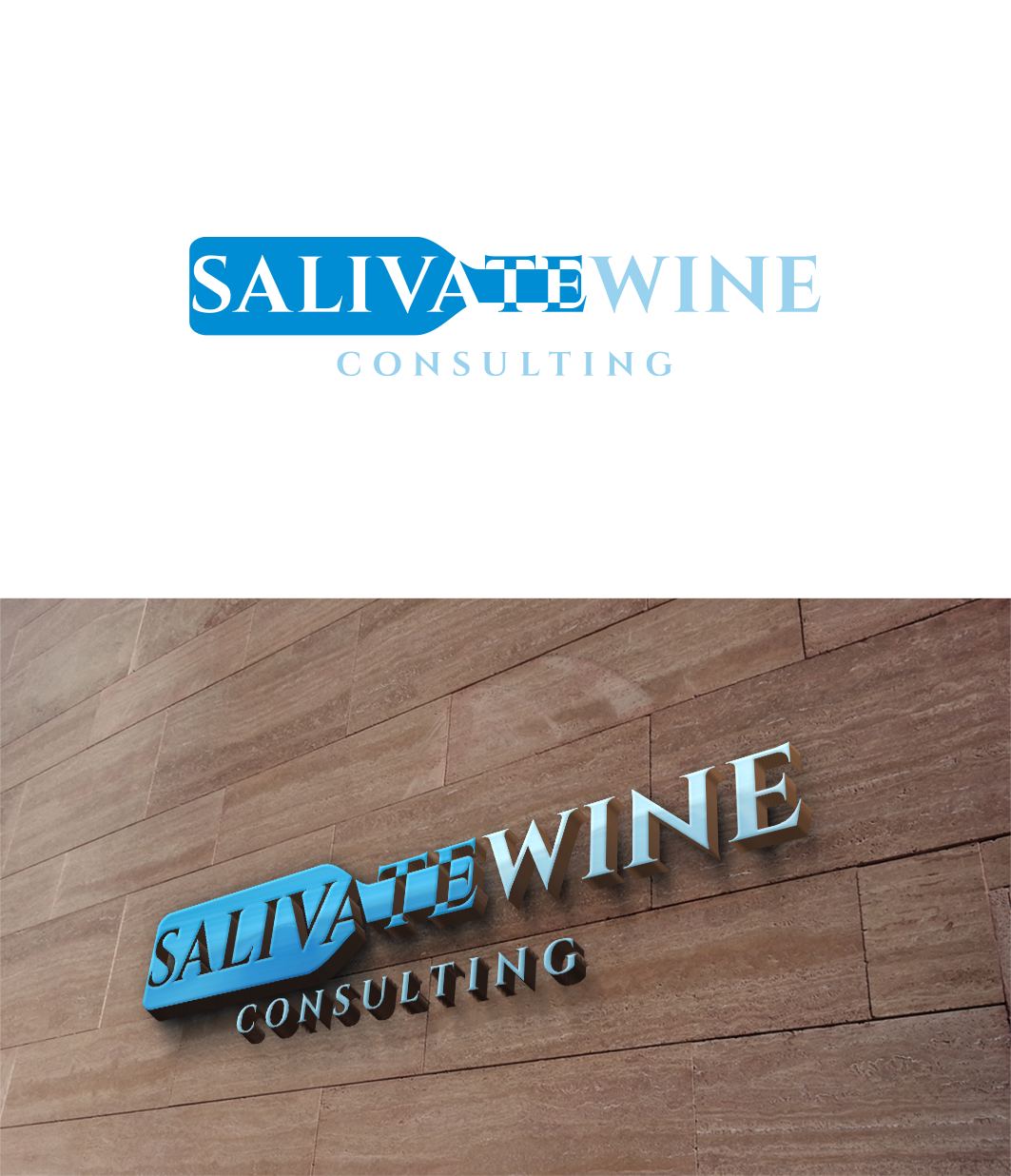 Logo-Design von trufya für Salivate Wine Consulting | Design #10873131
