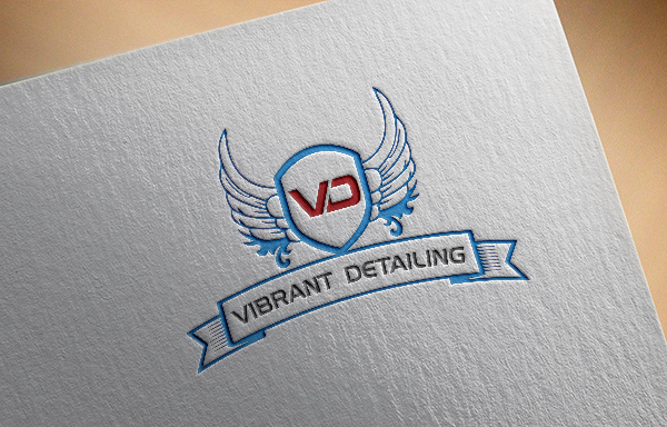 Logo Design by EGYPT KING for Vibrant Detailing | Design #10790807