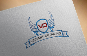 Logo Design by EGYPT KING for Vibrant Detailing | Design: #10790807