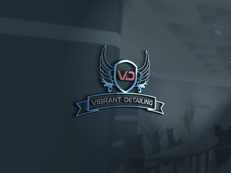 Logo Design by EGYPT KING for Vibrant Detailing | Design #10790808