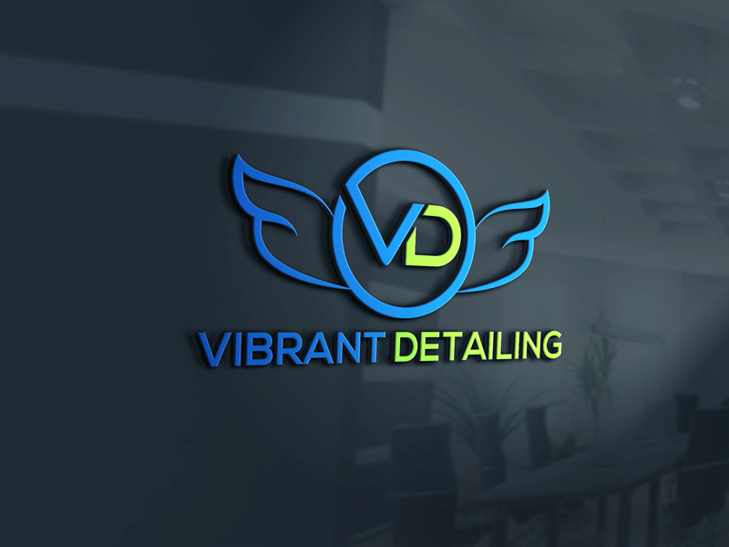 Logo Design by Mehedi Hasan ™ for Vibrant Detailing | Design #10797166
