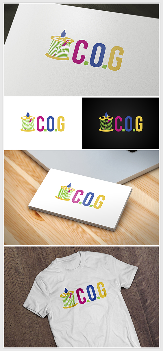Logo Design by Logo Xtudio for C.O.G EmbroidME | Design #10883909