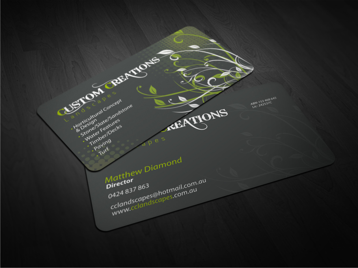 Business Card Design by Atvento Graphics for this project | Design #2273149