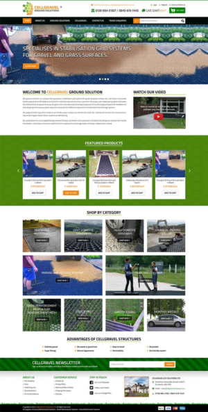 Web-Design von alexend für CELLGRAVEL | Design: #10829615