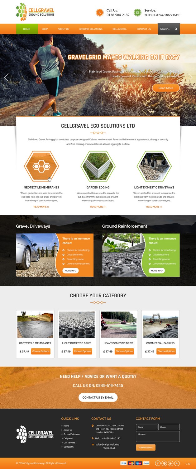 Web-Design von pb für CELLGRAVEL | Design #10808328