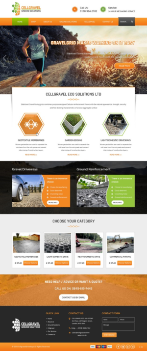 Web-Design von pb für CELLGRAVEL | Design: #10808328
