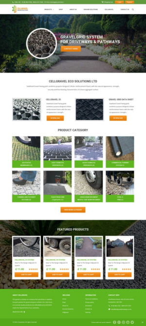 Web-Design von pb für CELLGRAVEL | Design: #10808330