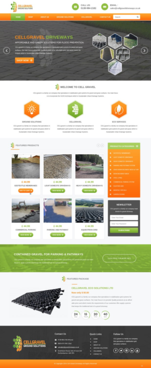 Web-Design von pb für CELLGRAVEL | Design: #10808331