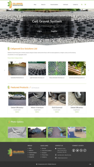 Web-Design von pb für CELLGRAVEL | Design: #10808333
