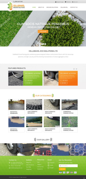 Web-Design von pb für CELLGRAVEL | Design: #10808334