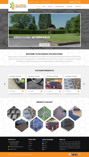 Web-Design von pb für CELLGRAVEL | Design: #10811395