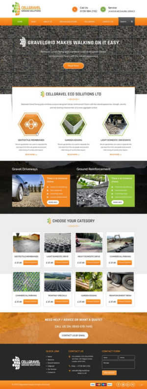 Web-Design von pb für CELLGRAVEL | Design: #10811396