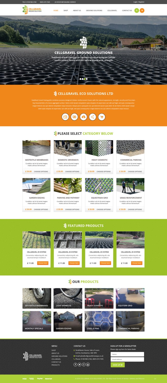 Web-Design von pb für CELLGRAVEL | Design #10811397