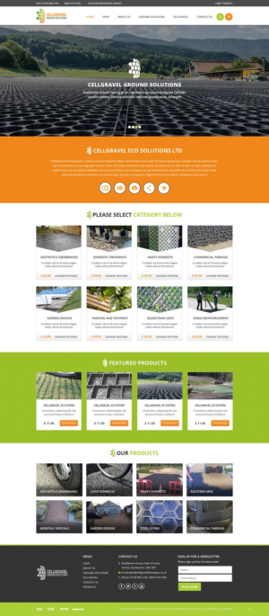 Web-Design von pb für CELLGRAVEL | Design: #10811397