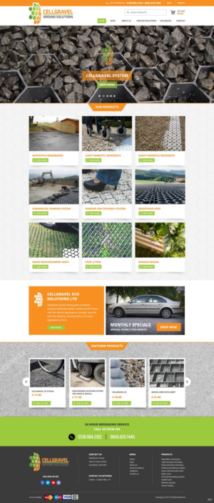 Web-Design von pb für CELLGRAVEL | Design: #10811398